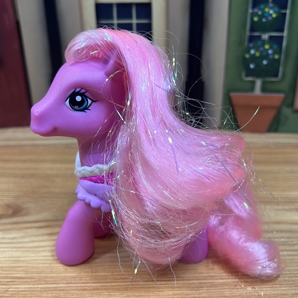 My Little Pony Pinkie Pie Special Day Glitter Hair Hasbro 2007 Dress Up … - Picture 5 of 7